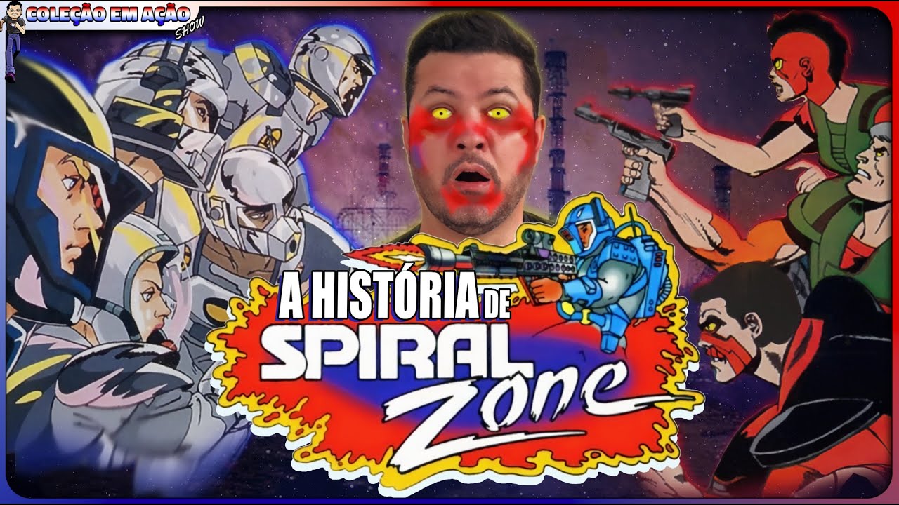 A História de Spiral Zone - Um dos desenhos mais bizarros dos anos 80!