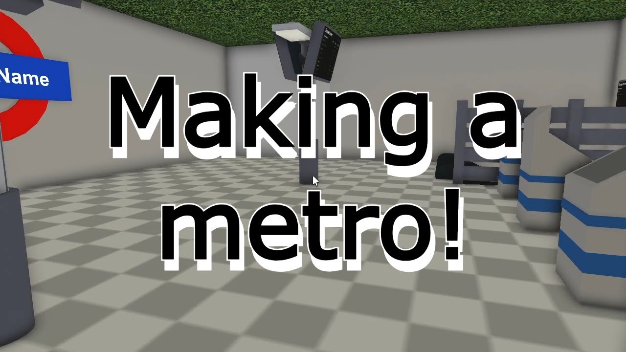 Making a Metro! | Itty Bitty Railways