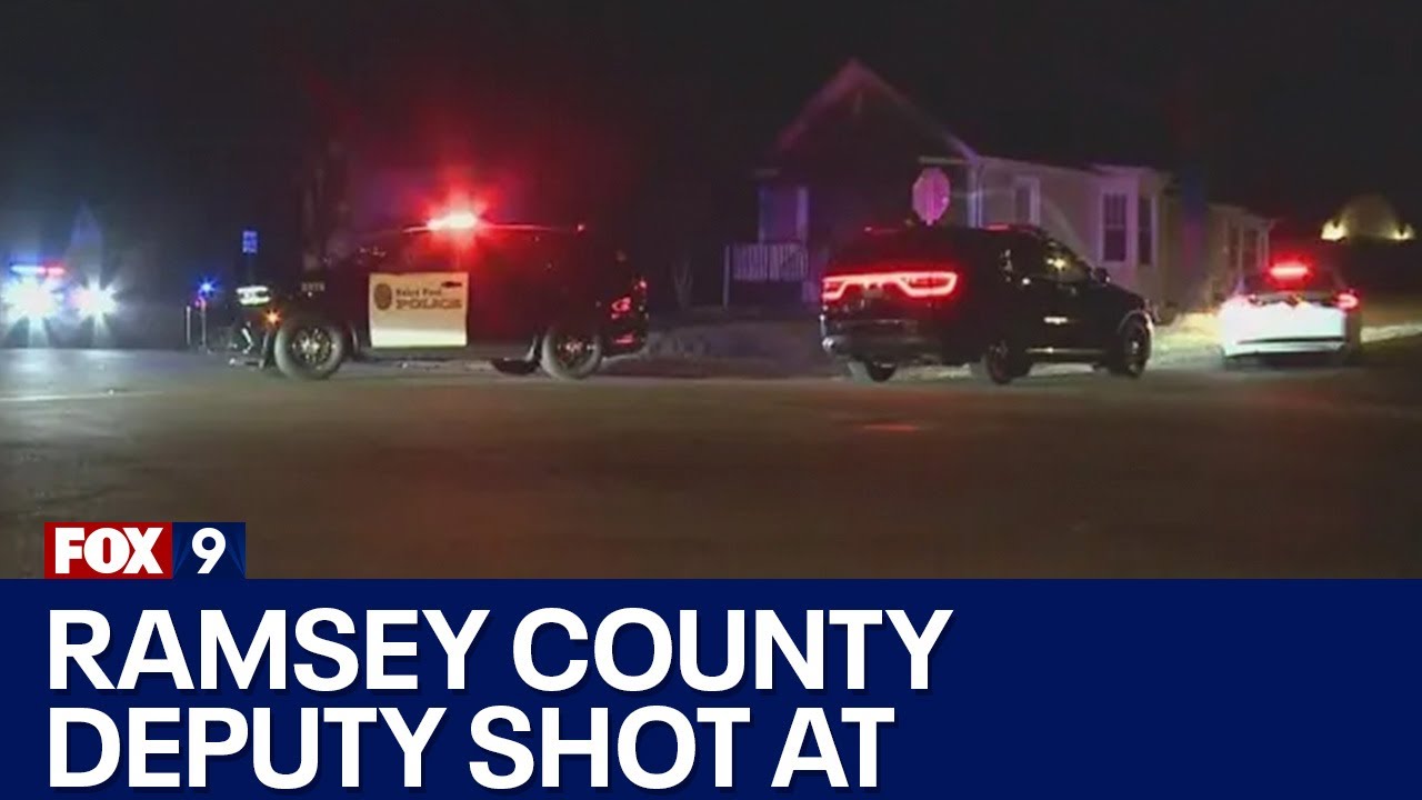 2 arrested after Ramsey County deputy shot at
