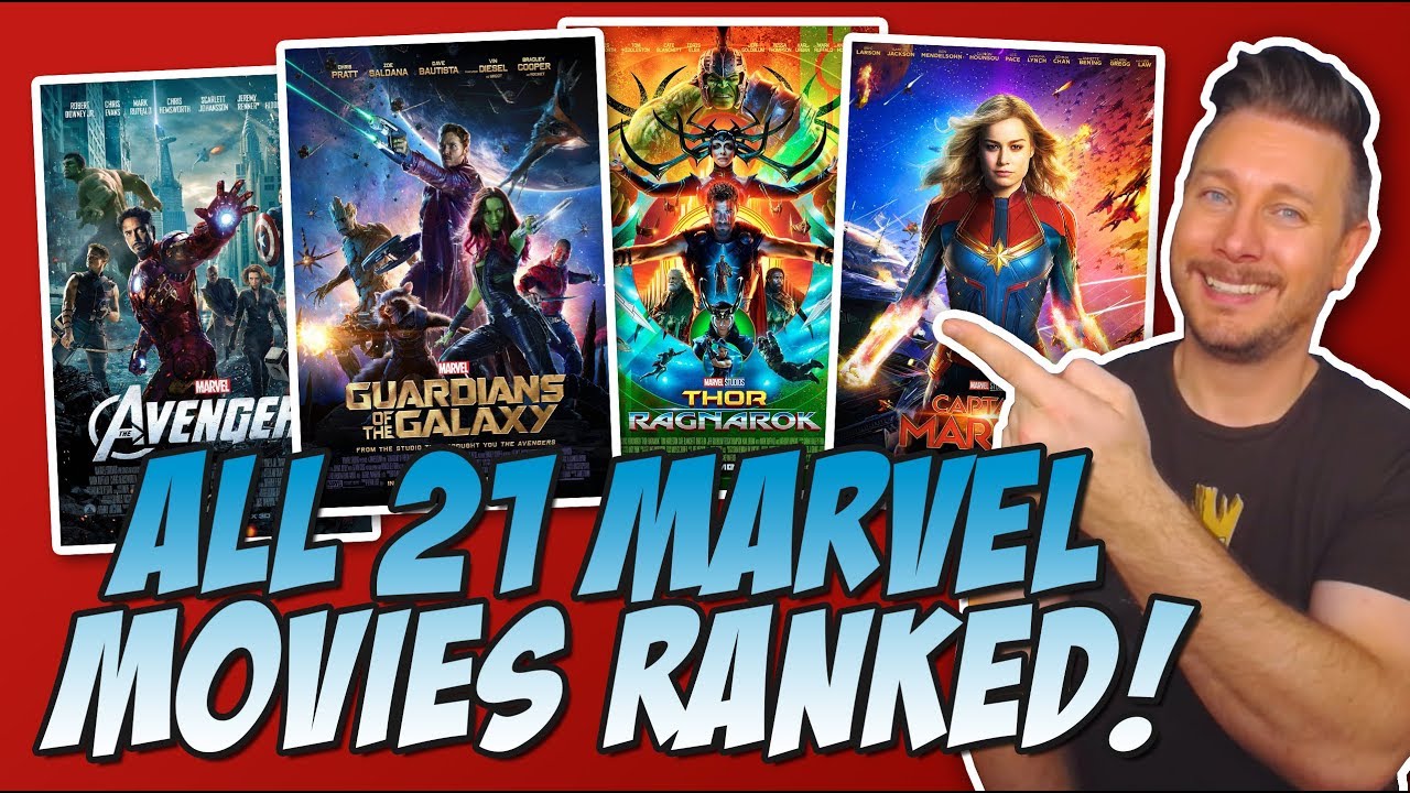 All 21 MCU Movies Ranked Worst to Best (w/ Captain Marvel Review)