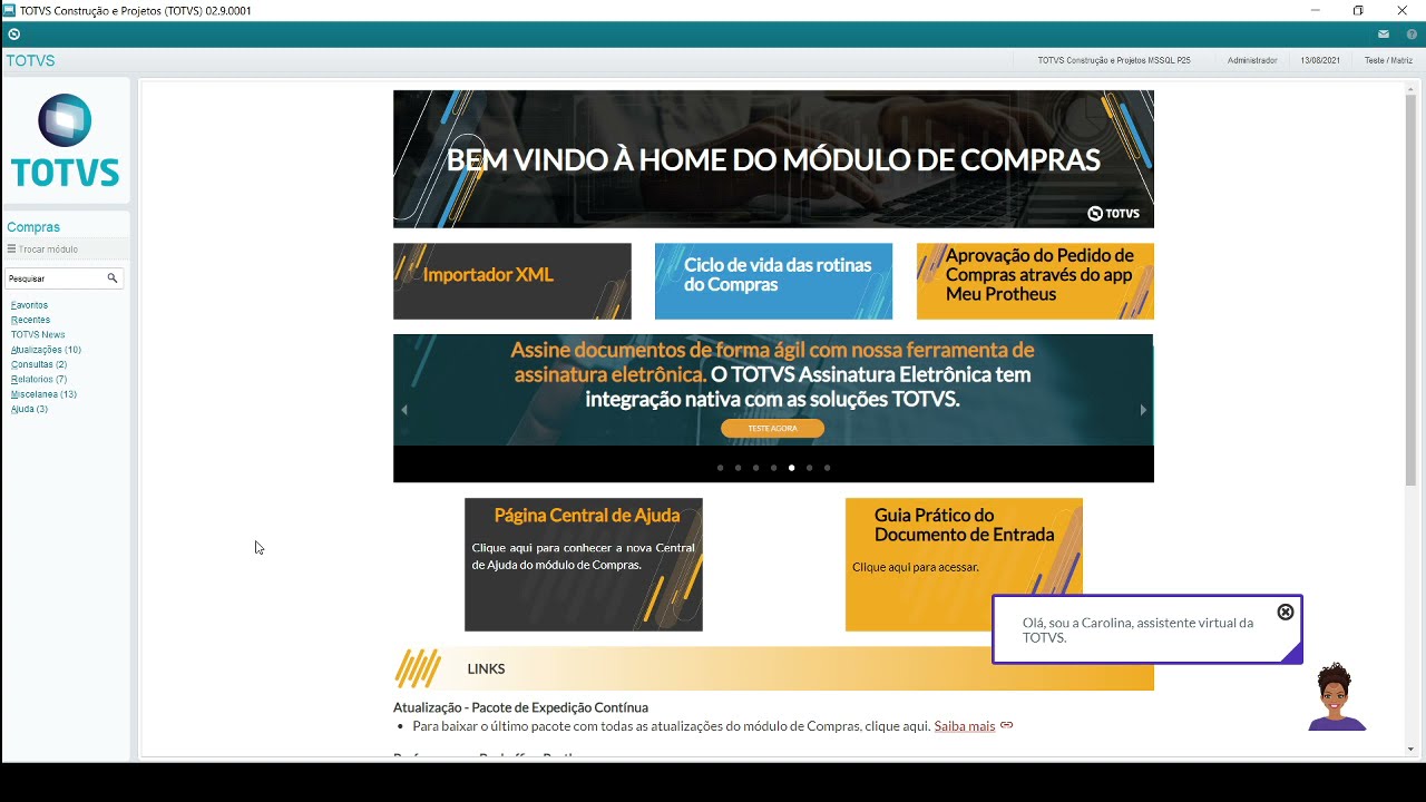 #ERP 241 - Banco de Conhecimento - Protheus - TOTVS