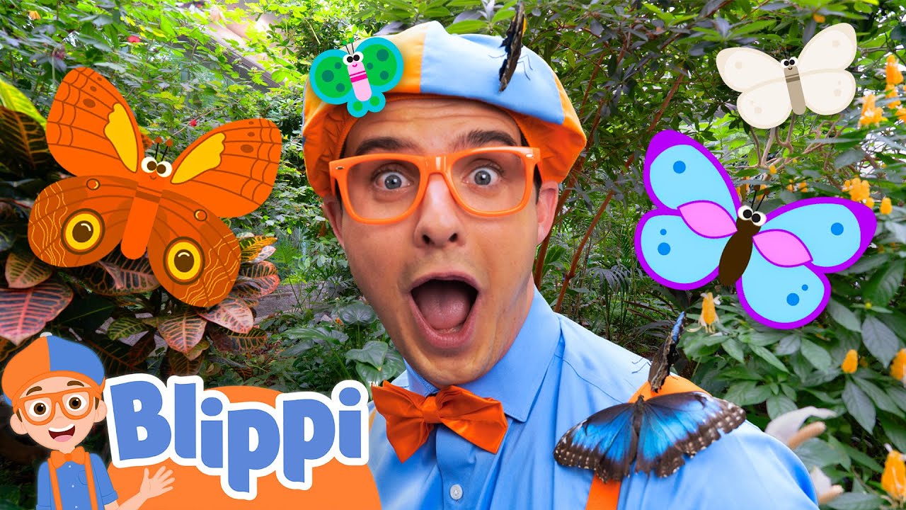 Can Butterflies Inspire Blippi’s Rocket Ship? | Blippi | Educational Videos for Kids