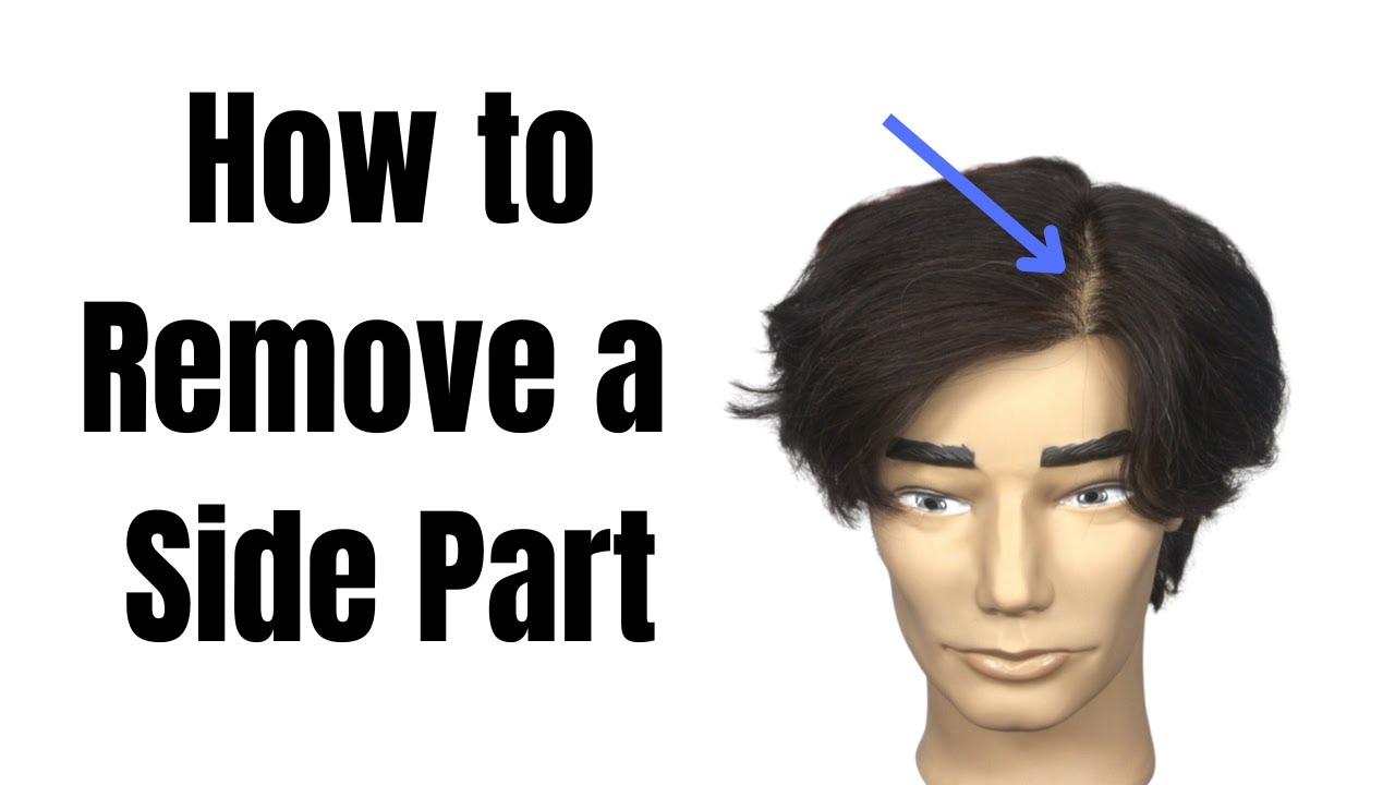 How to Remove a Side Part - TheSalonGuy