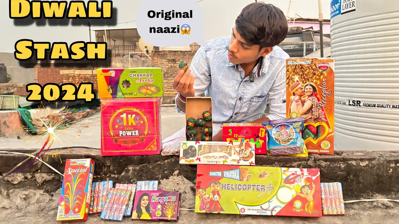 Diwali stash 2024 🔥 cheapest crackers shop in delhi 2024 Ptaake milenge ab Delhi main bhi? #crackers