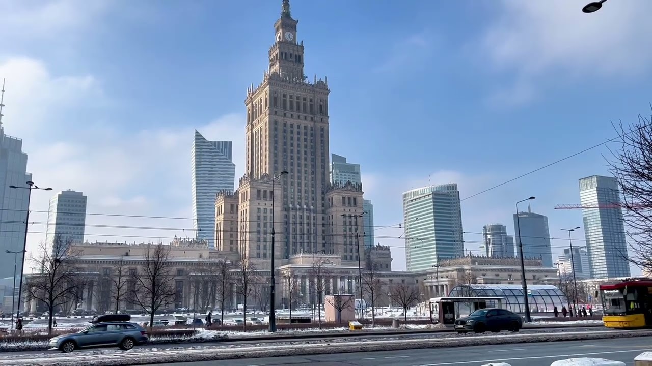 Heart of Warsaw: Palace of Culture and Science & City Center | Pałac Kultury i Nauki 