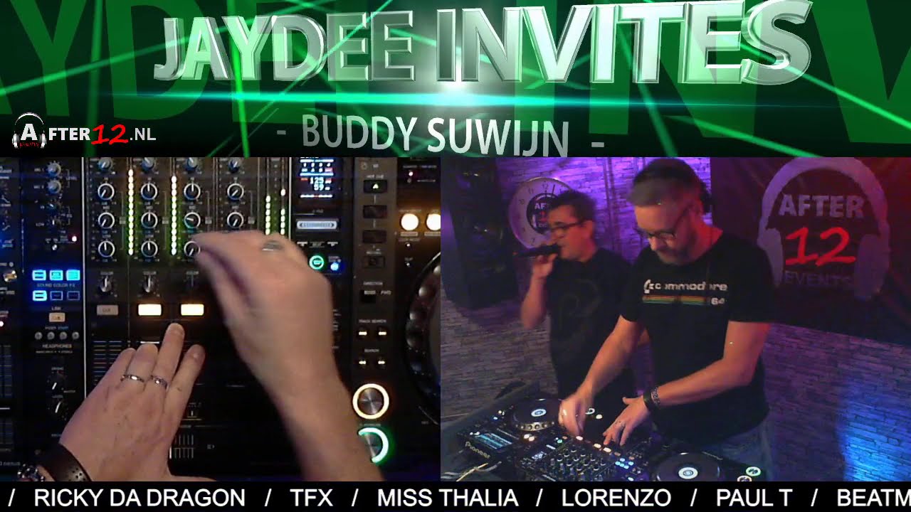 BUDDY SUWIJN | JAYDEE INVITES 19.12.2020 - HOSTED BY AFTER 12 EVENTS - DEEP MELODIC TECH HOUSE