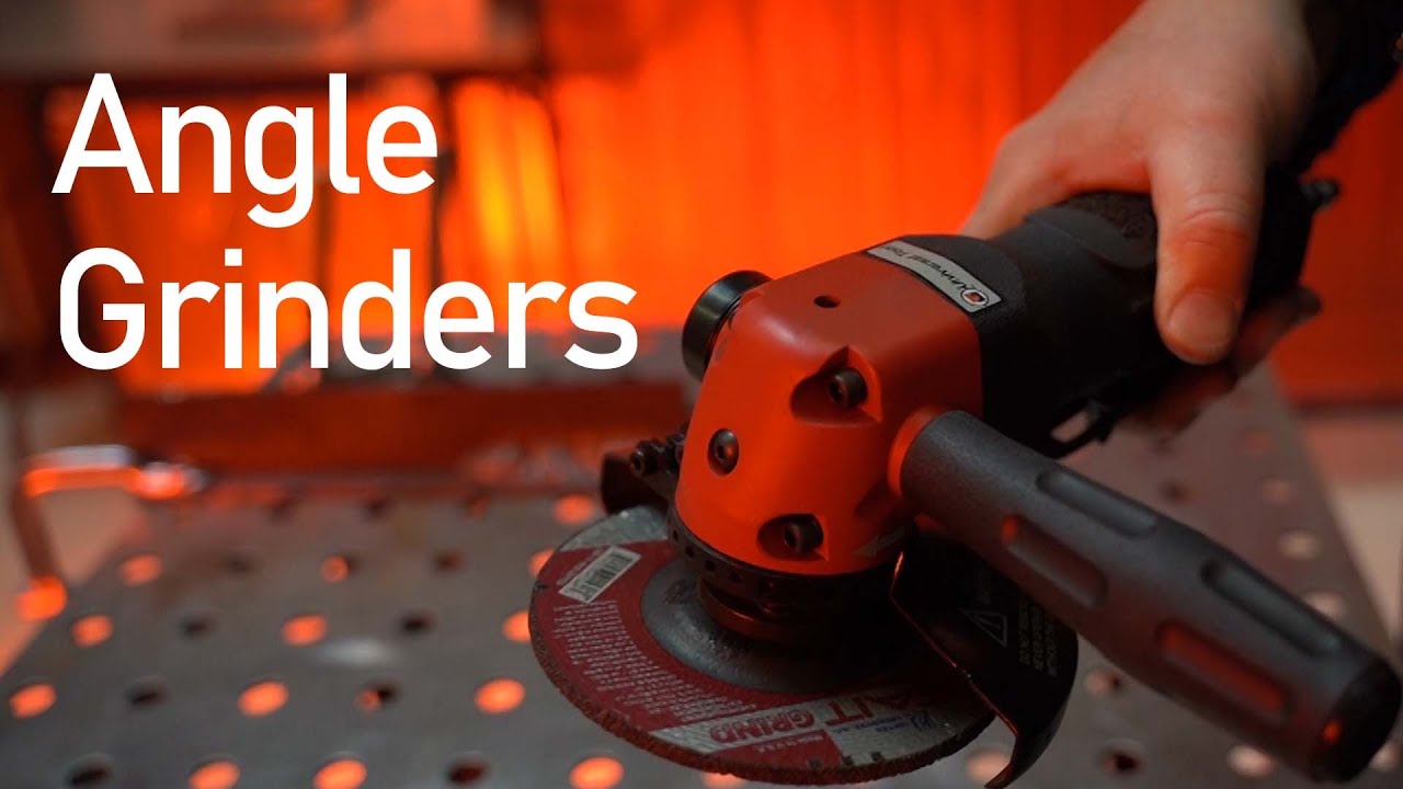 Angle Grinders (Air Tools for Metal Fab)