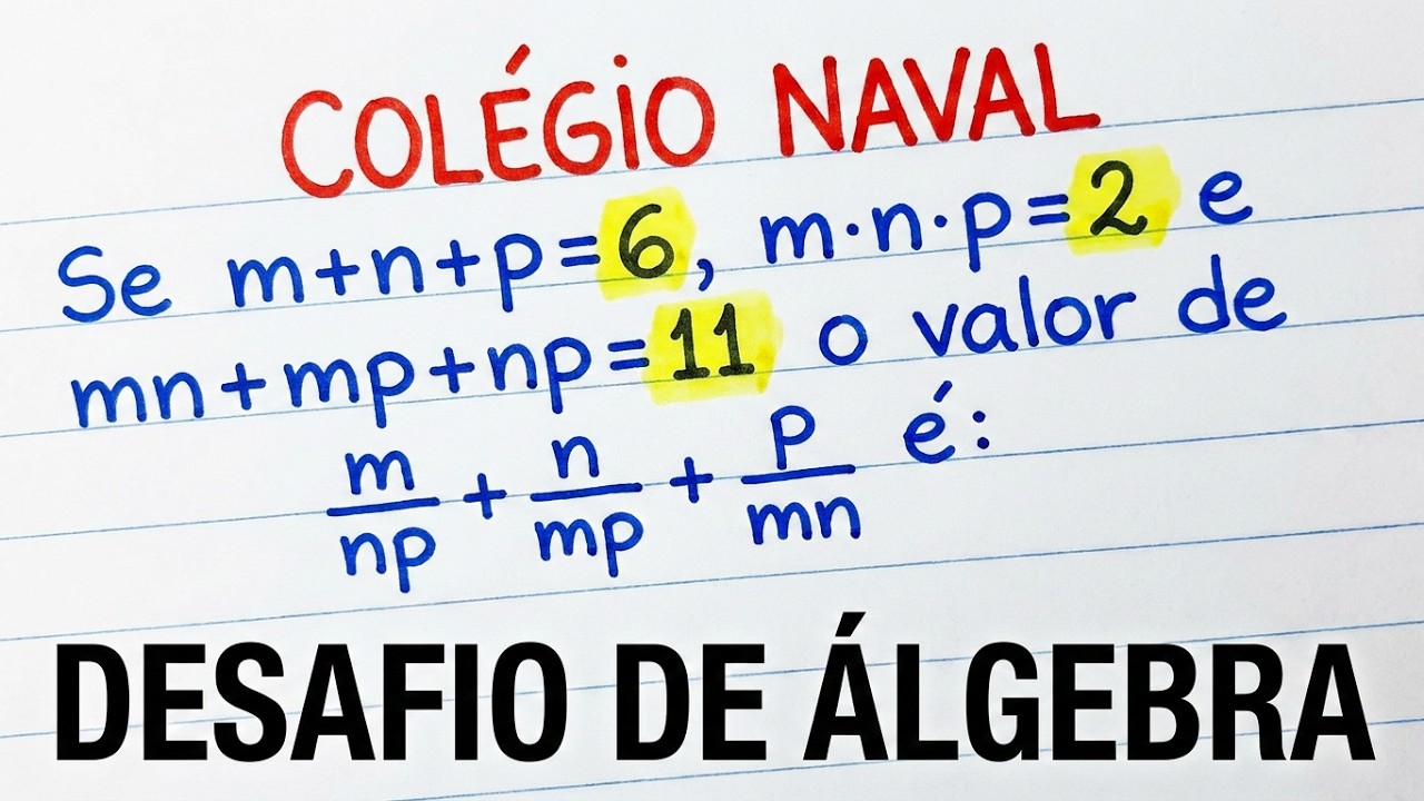 Matemática Colégio Naval: Álgebra