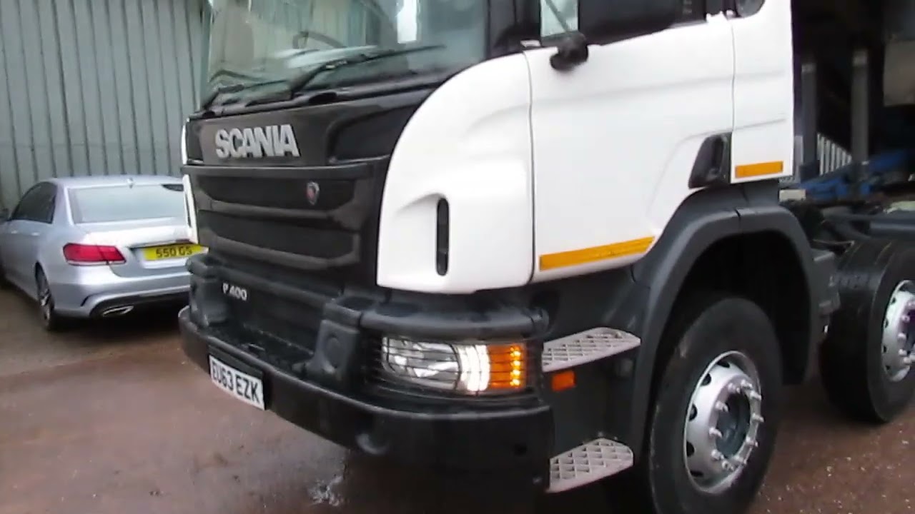 SCANIA 8X4 TIPPER EU63 EZK