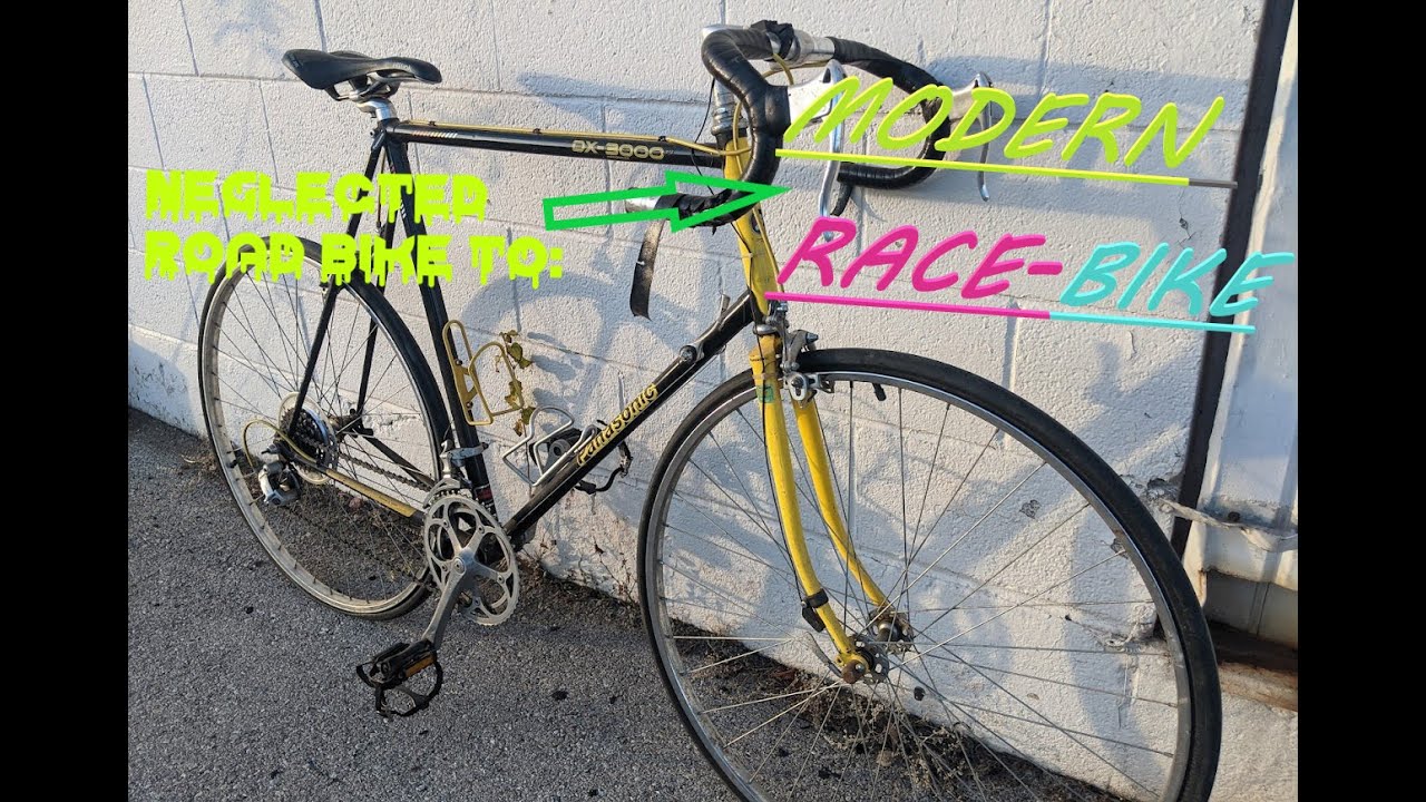 Rusted Road Bike to Modern Race Bike Restoration (with Powdercoat) - Retro-Mod Rebuild