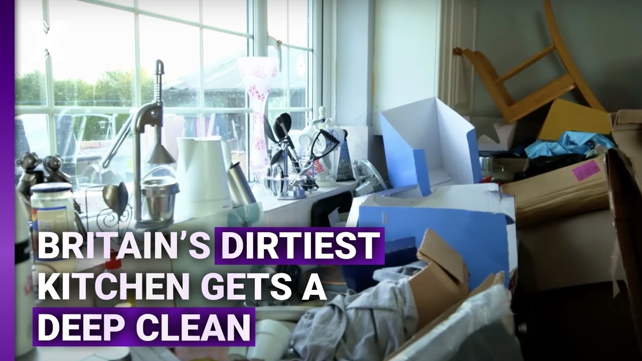 Kitchen Deep Clean in Britain’s Messiest Home