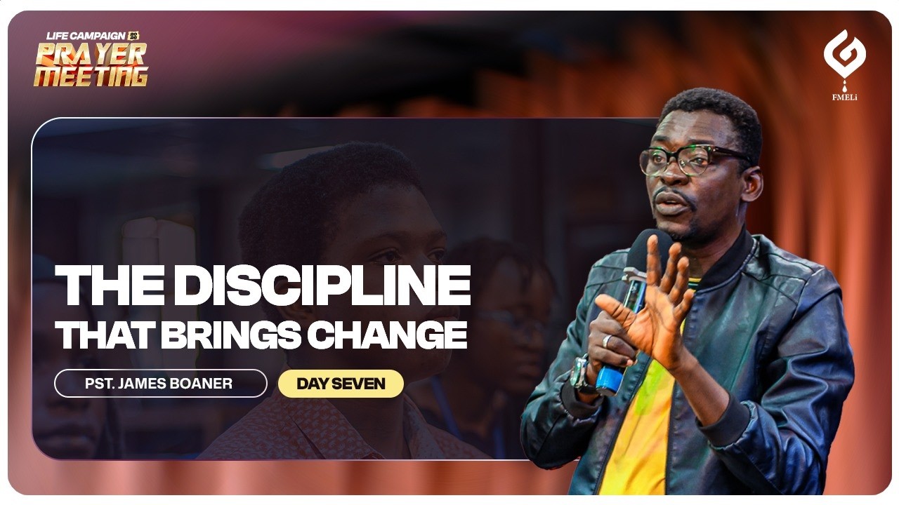 (LCPM'26)  The Discipline that brings Change - Pst.  James Boaner