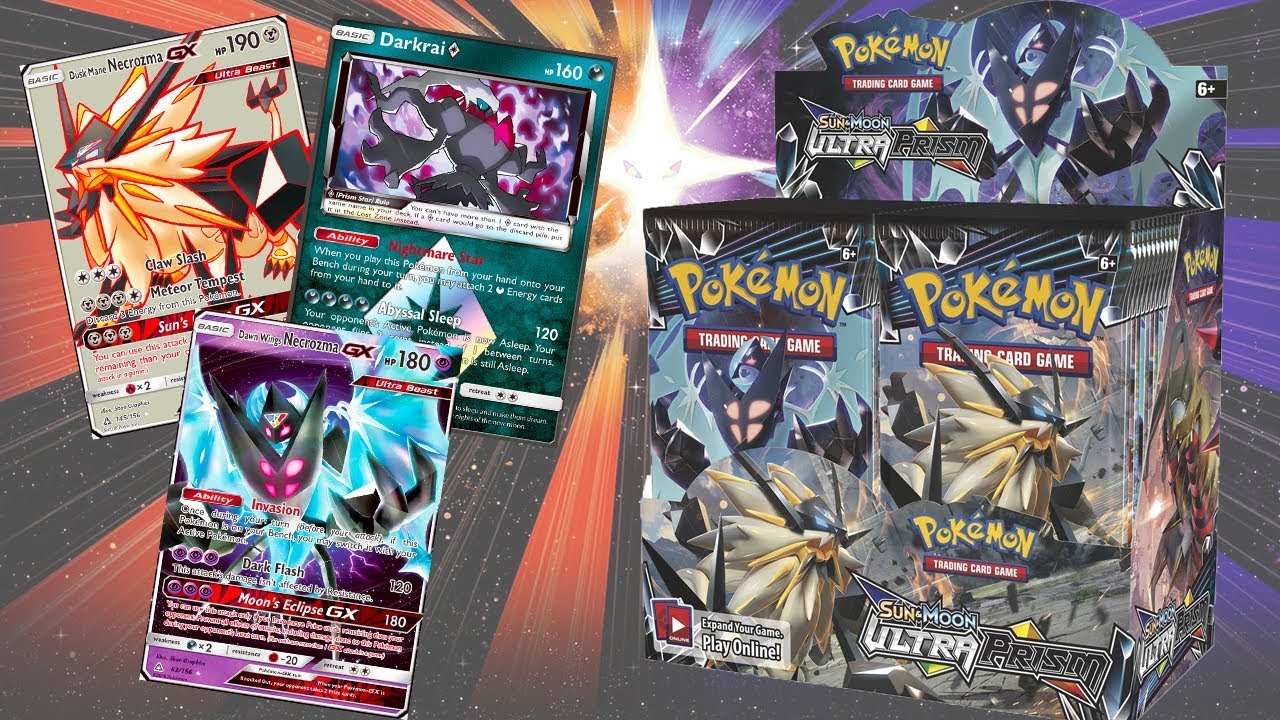 ABRINDO UMA CAIXA DE BOOSTERS POKÉMON SOL E LUA ULTRA PRISMA