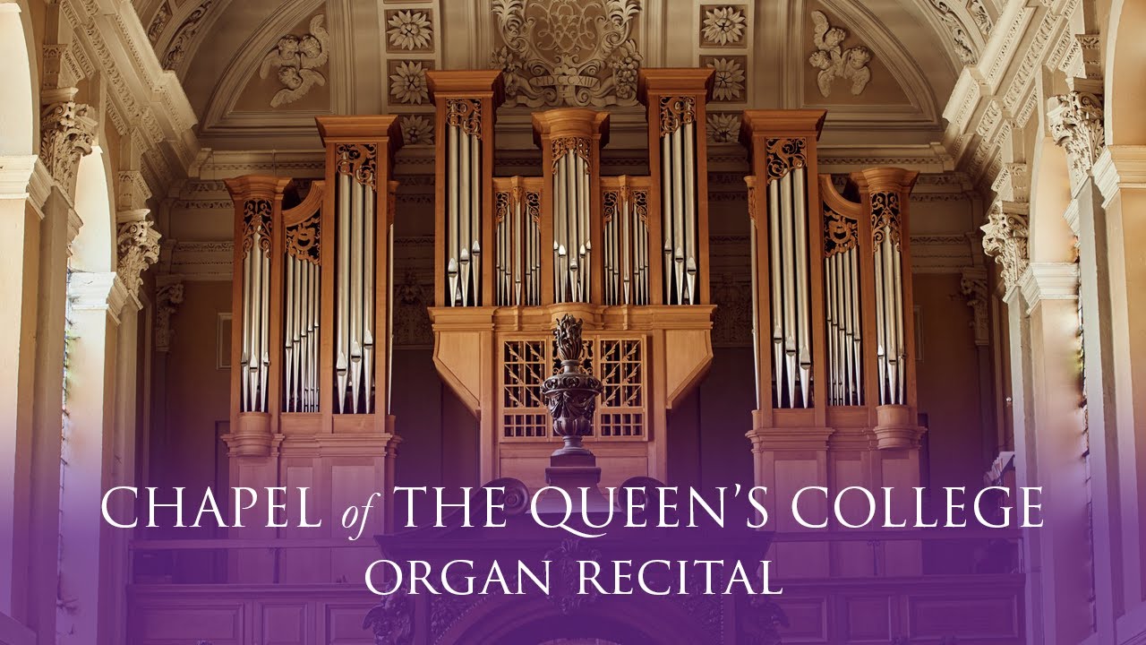 David Goode - Live Organ Recital from The Queen's College, Oxford. 1.10pm, 1 February 2023