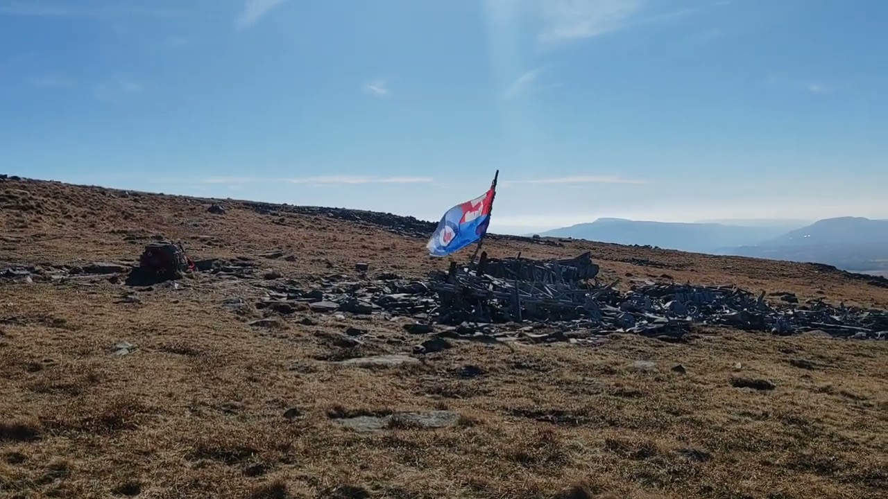 Carreg Goch crash site (Black Mtn)