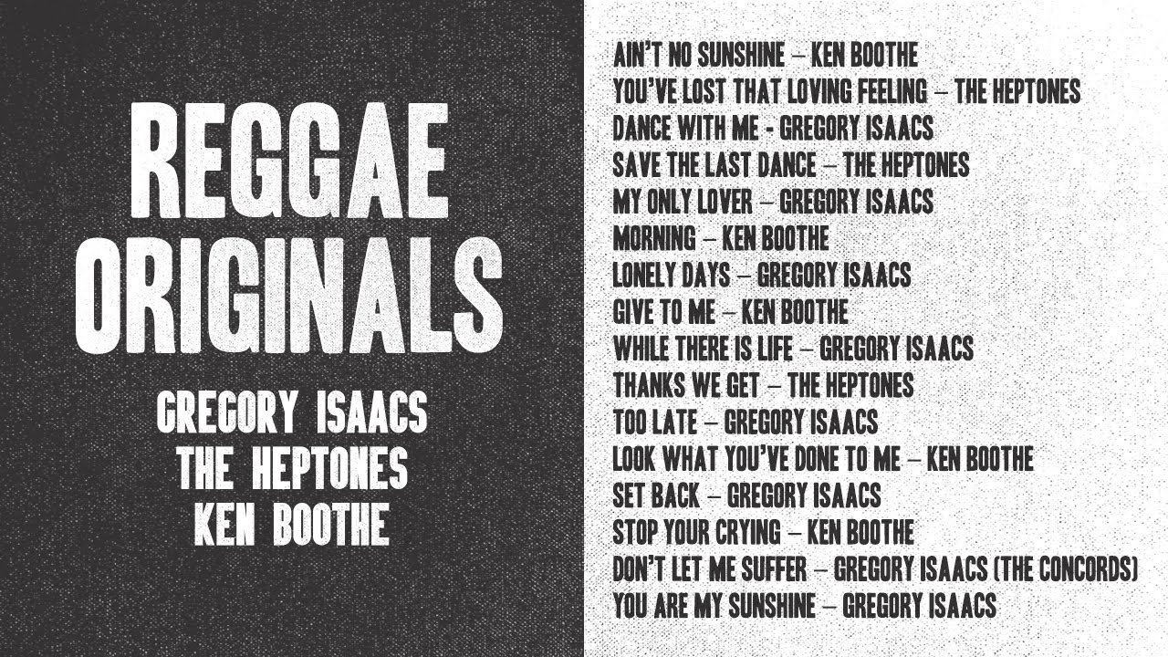 Old School Reggae Mix: Gregory Isaacs, Ken Boothe & The Heptones | Pama Records