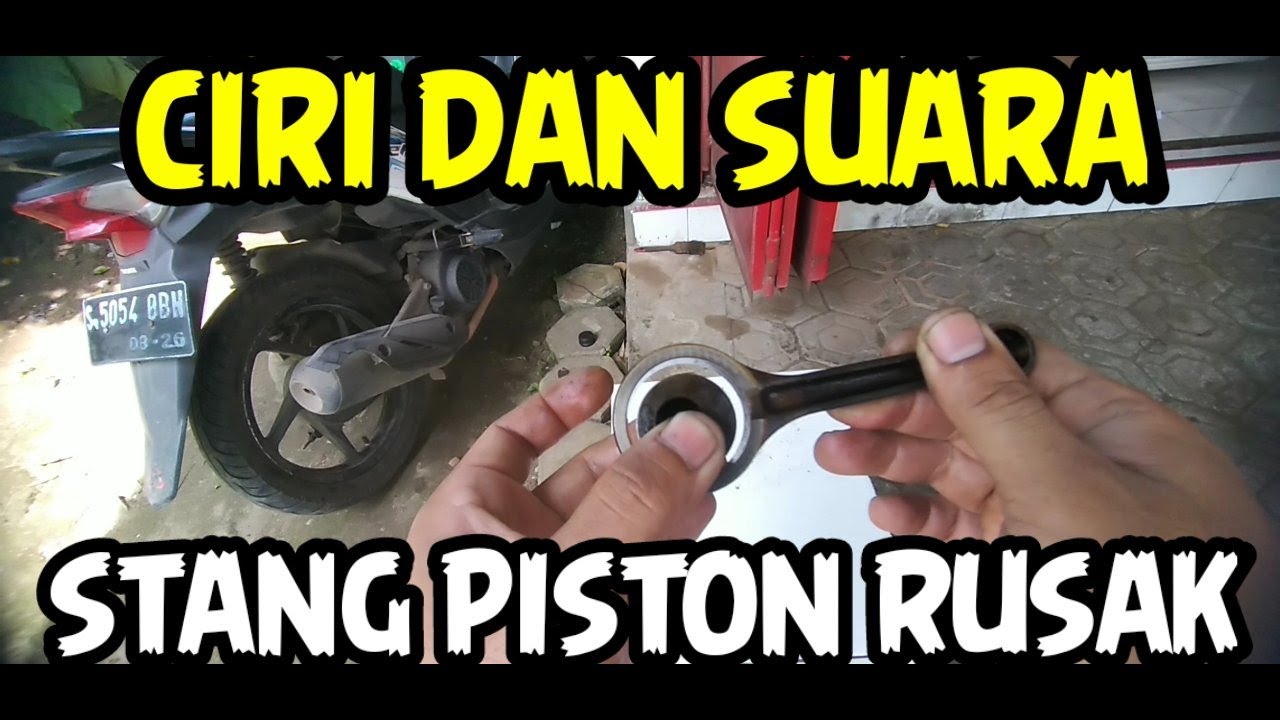 TANDA TANDA STANG PISTON RUSAK || VARIO 125 SUARA KASAR