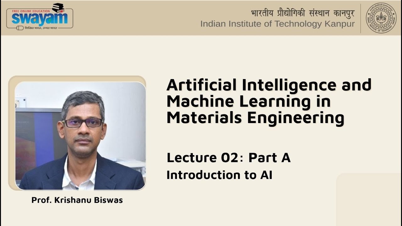 Lecture 02 : Introduction to AI - I