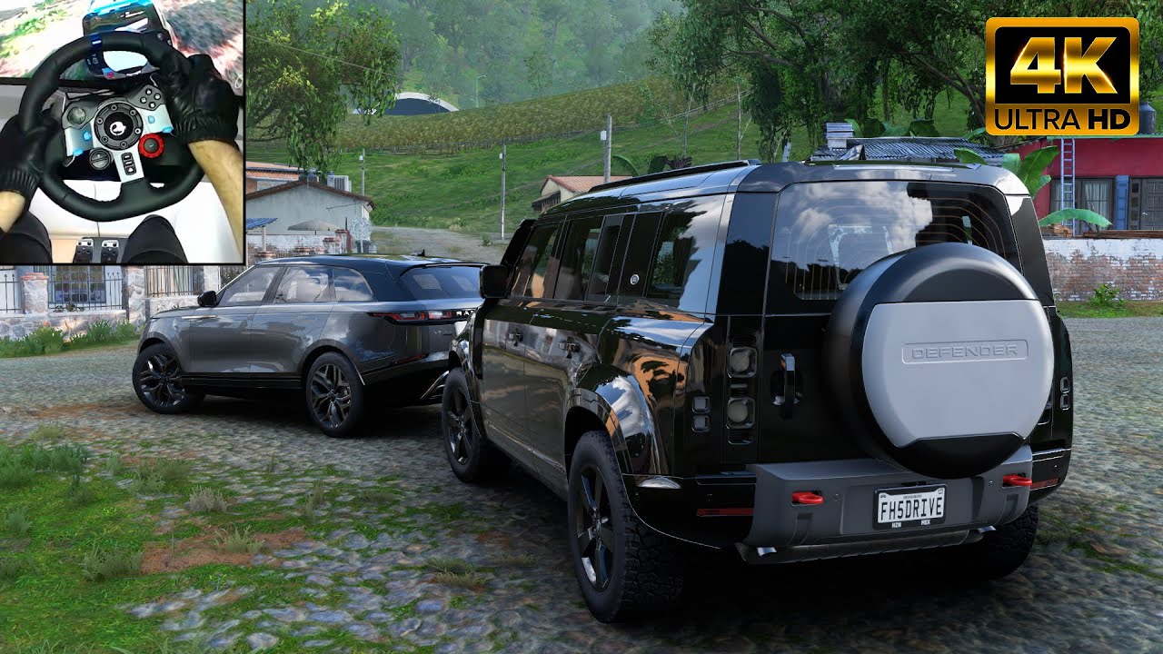 Land Rover Defender 110 X | Forza Horizon 5 - CONVOY | Logitech G29 Steering Wheel Gameplay
