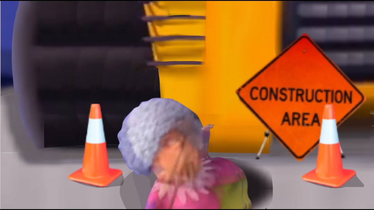 Grammy Norma falls down a manhole