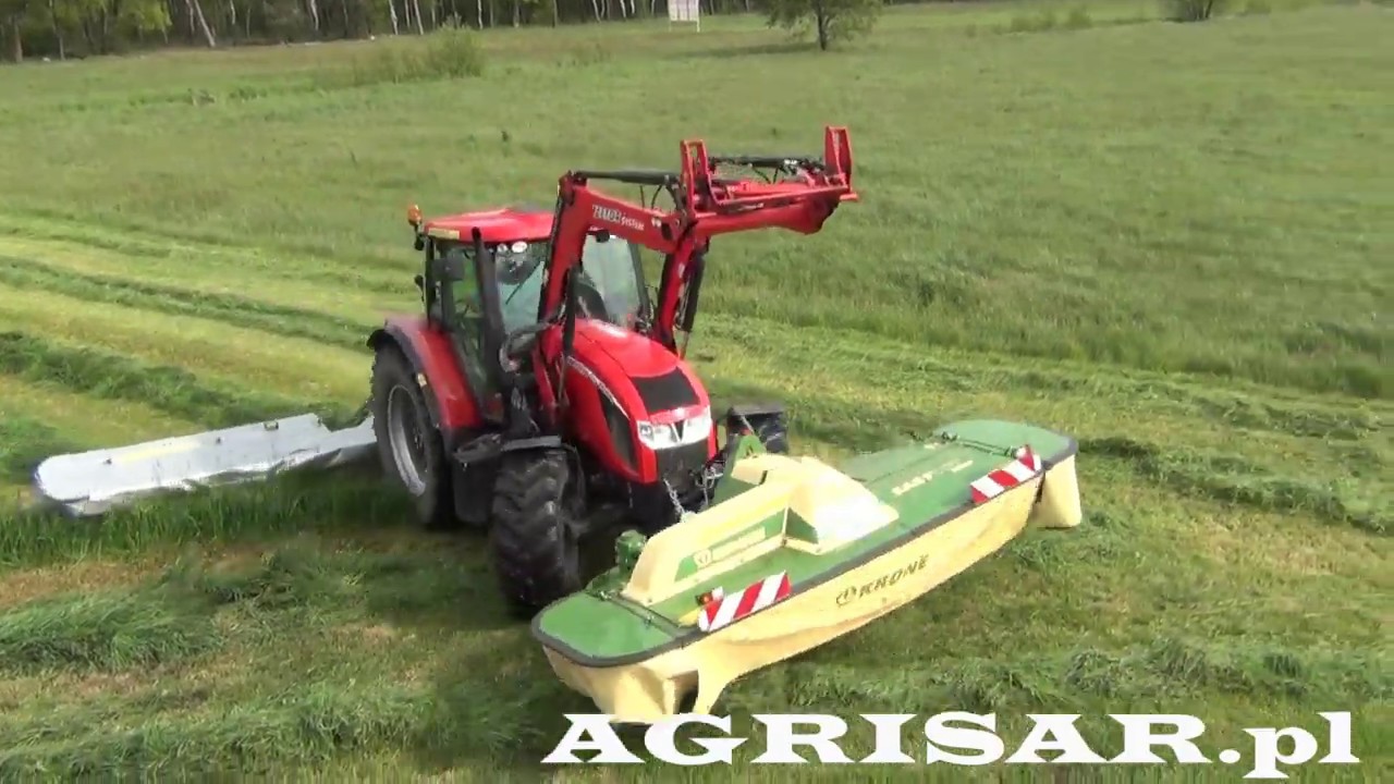 Koszenie trawy, Sianokosy 2020, Przetrząsanie, KRONE / KUHN / CLAAS / URSUS C-360 / YANMAR / ZETOR
