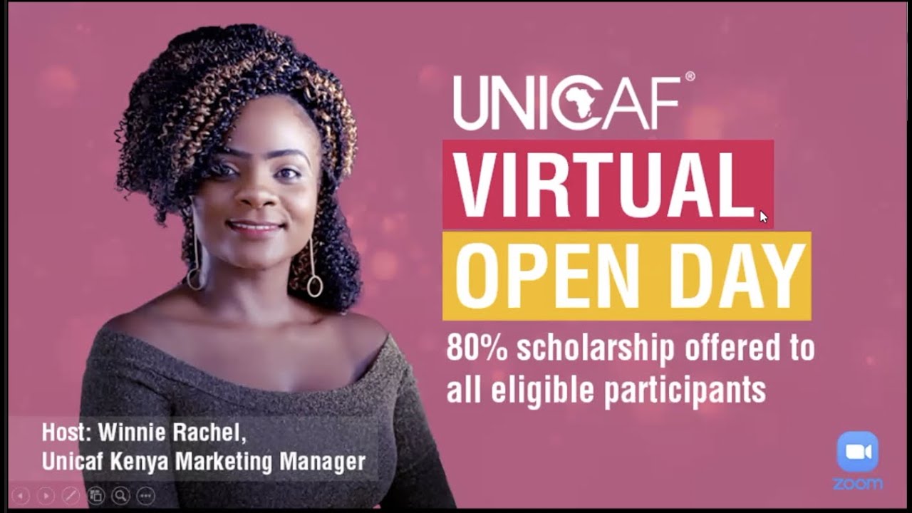 Unicaf Kenya Virtual Open Day