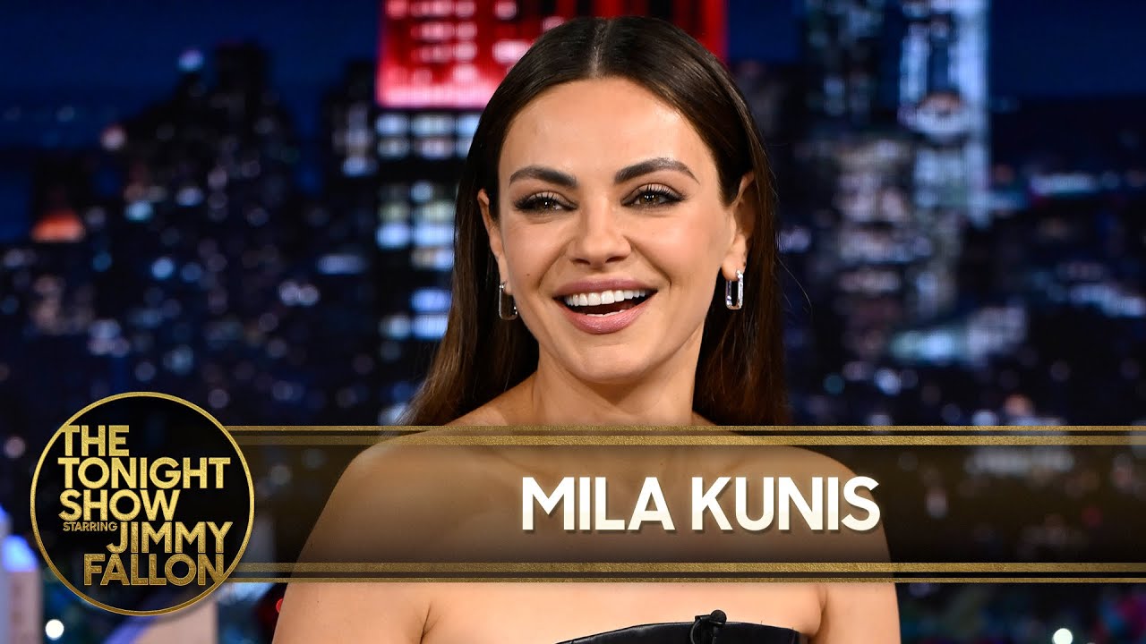 Mila Kunis and Jimmy Answer Rapid-Fire Questions About Each Other | The Tonight Show