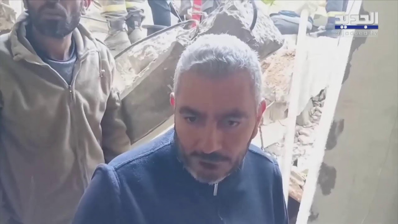 وزير الداخلية يتفقد عملية رفع الأنقاض في طرابلس
