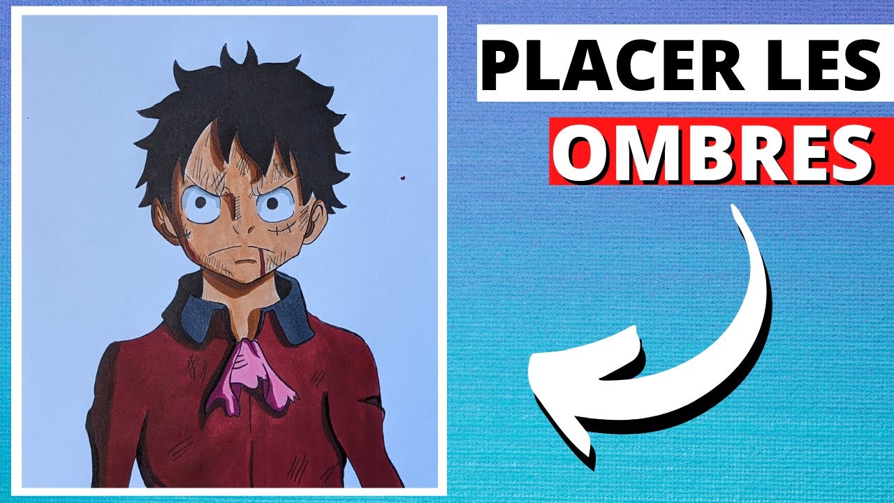 Où Placer les OMBRES Sur un Dessin Manga ?
