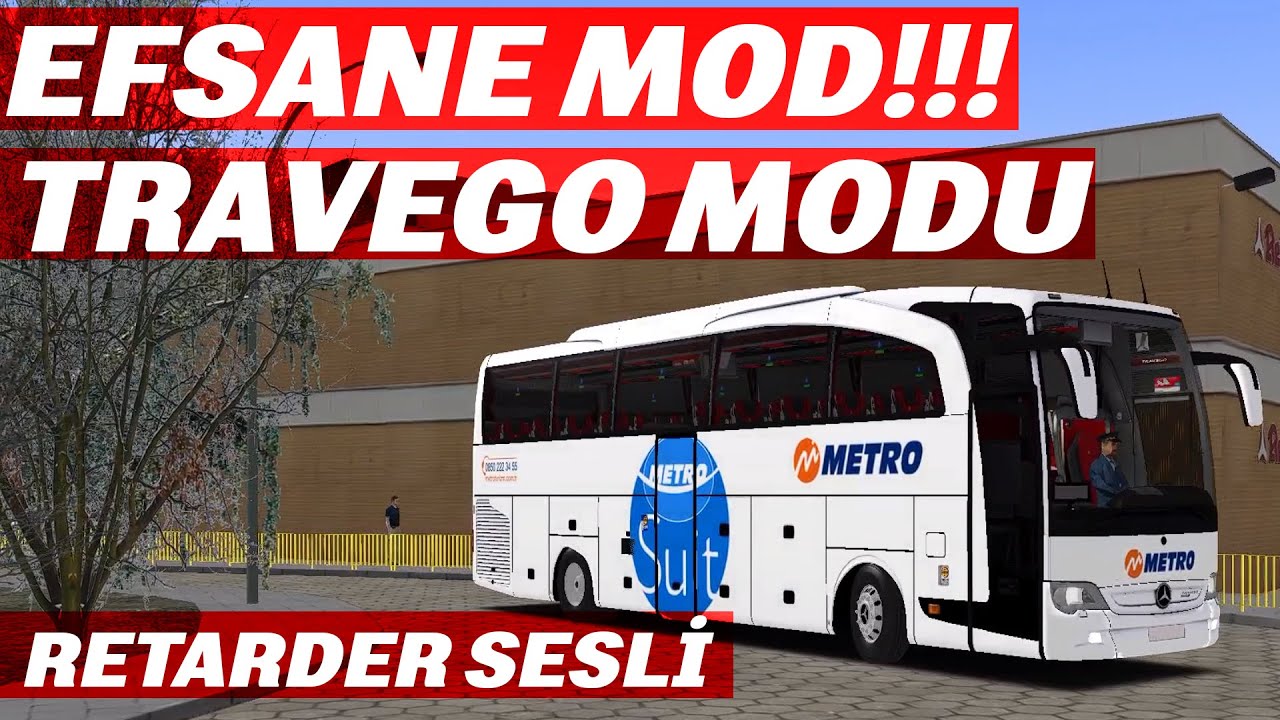 OMSI 2 BUS MOD | EFSANE TRAVEGO MODU | GERÇEKÇİ SESLER