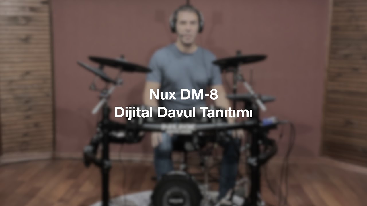 Nux DM8 Dijital Davul Tanıtımı