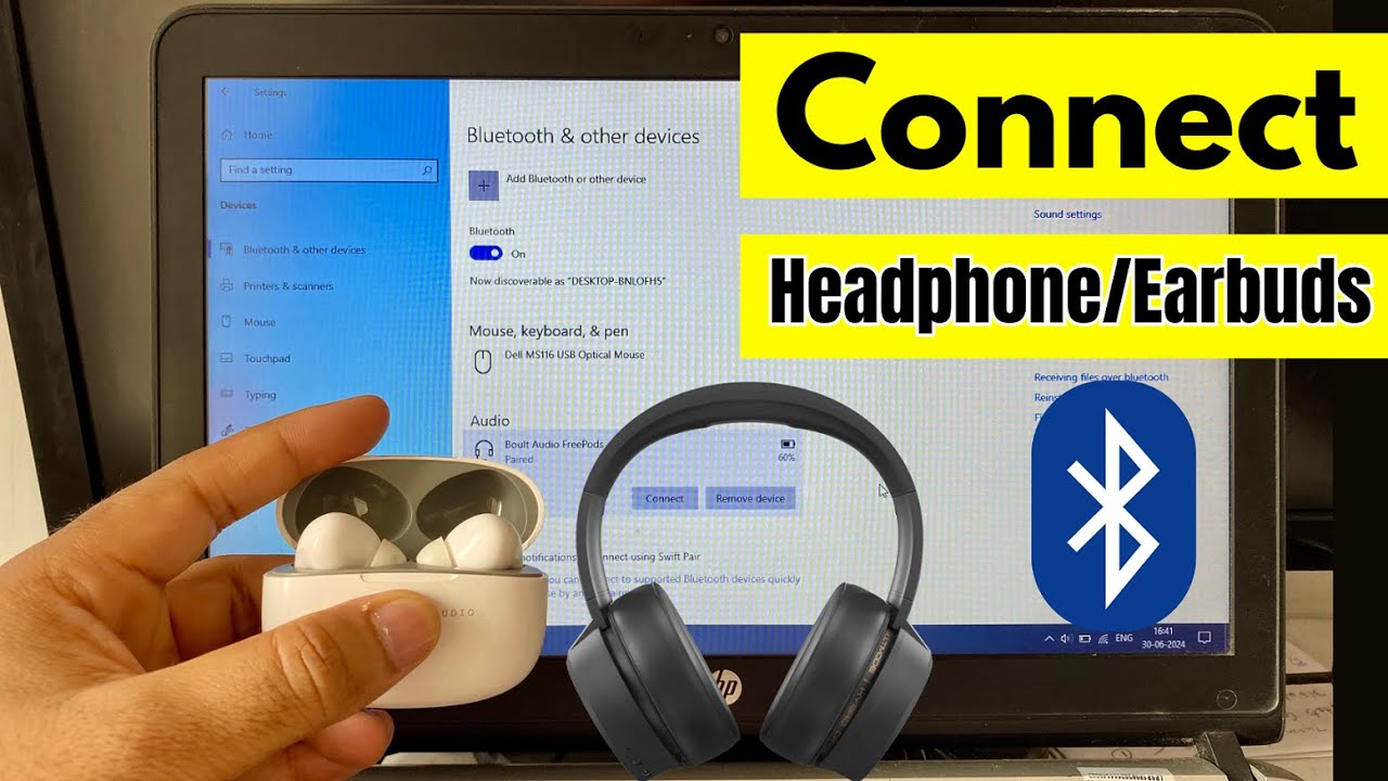 Как подключить Bluetooth-наушники к ноутбуку