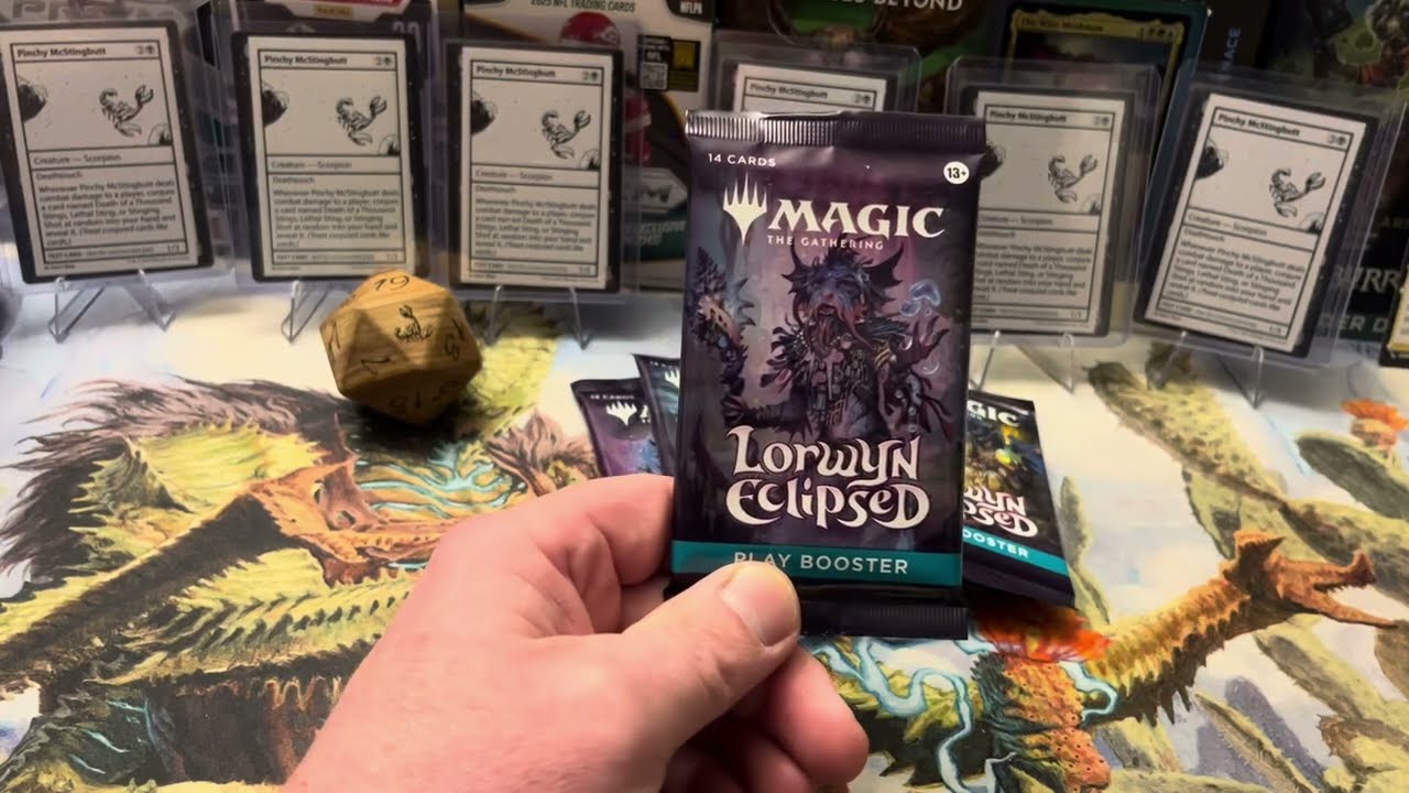 Распаковка набора Lorwyn Eclisped: Вечерняя охота за картами Теневого болота! #mtg #magic #lorwyn...