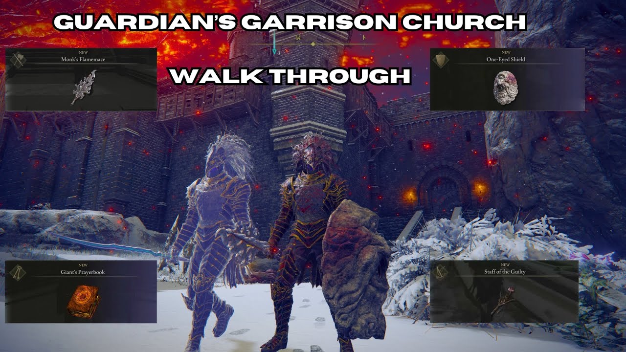 Guardian's Garrison all collectibles walk through | Elden Ring