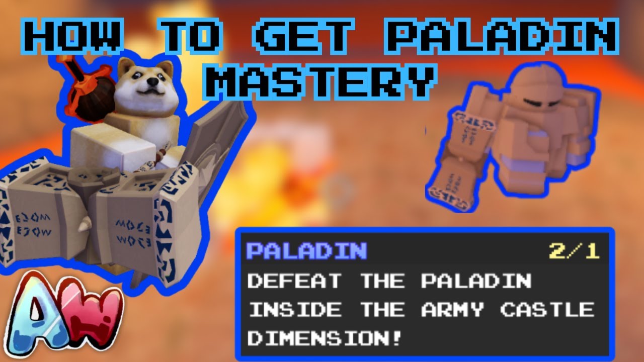 The EASIEST Way to Get Paladin Mastery! | Ability Wars