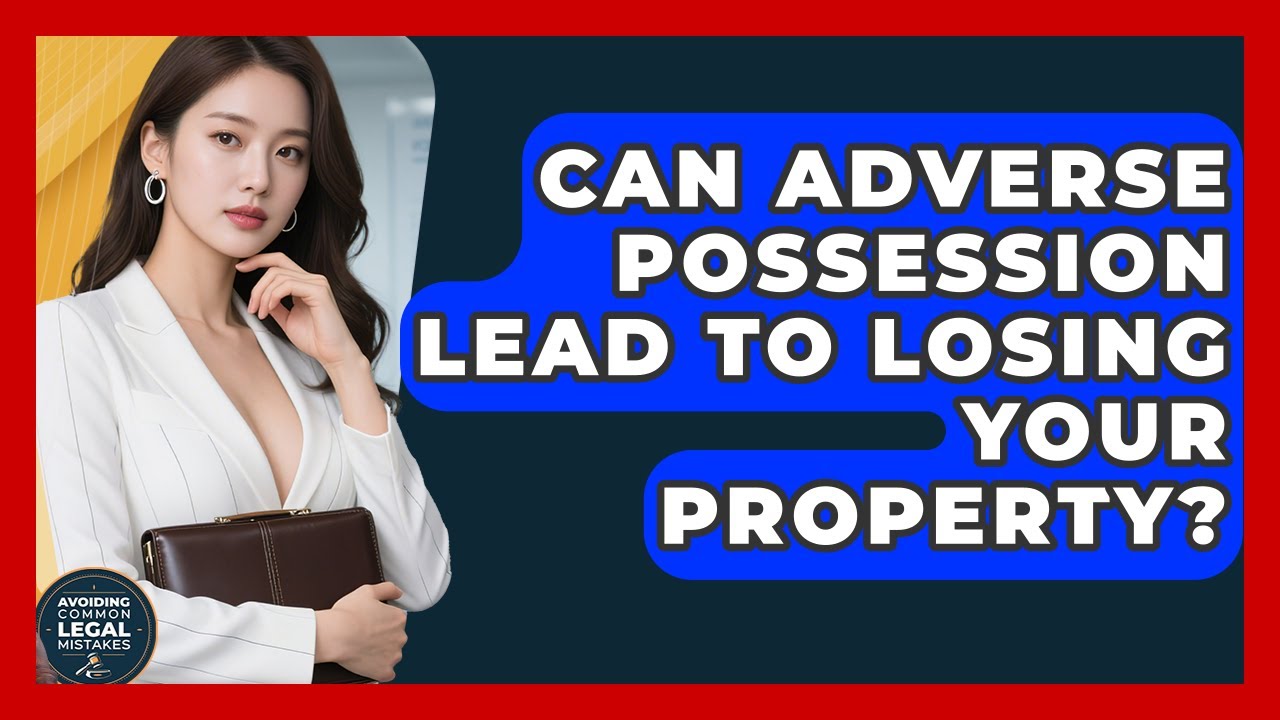 Can Adverse Possession Lead To Losing Your Property? - Avoiding Common Legal Mistakes