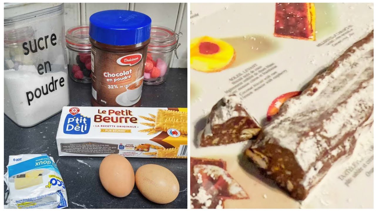 gâteau saucisson