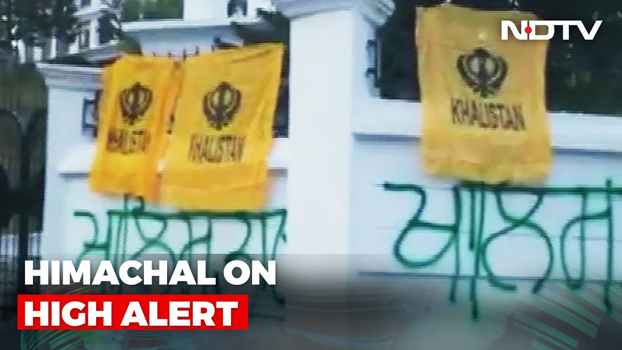 Banned Sikh Group's Leader Charged Over 'Khalistan' Flags At Himachal