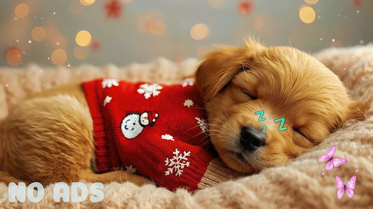 12 Hours Soft Calming Music for Dogs 💤 Deep Relaxation & Stress Relief | No Ads