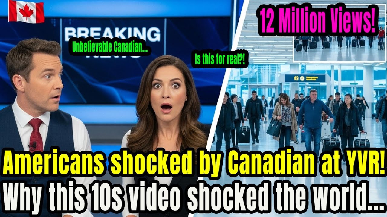Unbelievable! Americans Stunned By Canadian At Vancouver Airport!