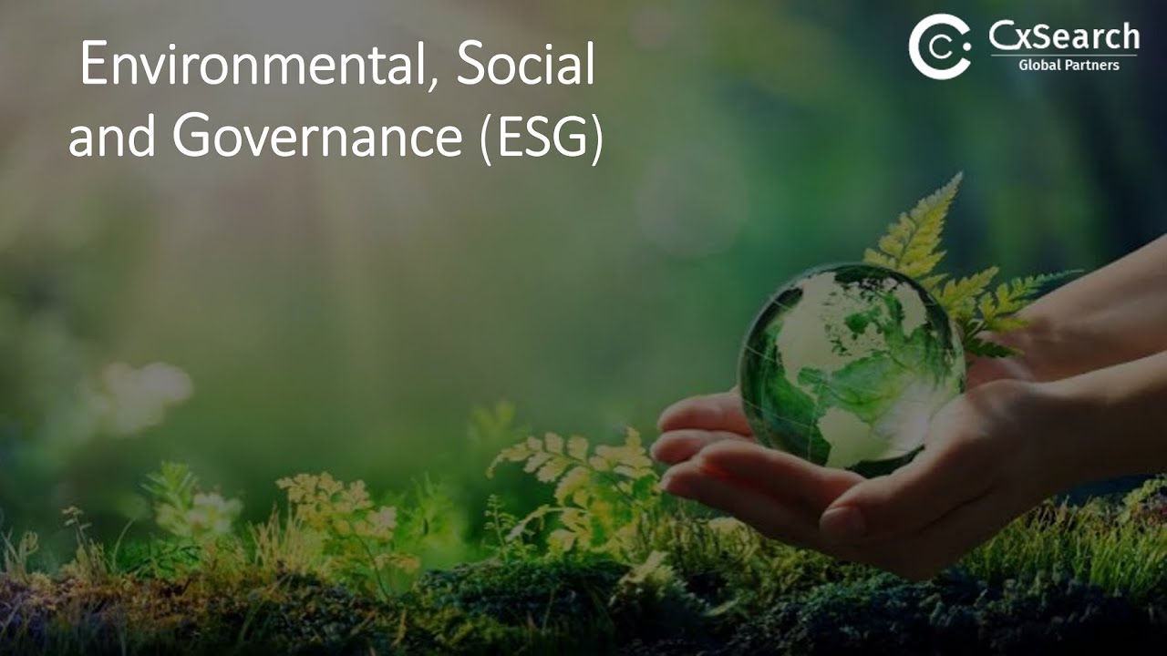 CxSearch Global Partners - Environmental, Social and Governance (ESG) - Executive Search