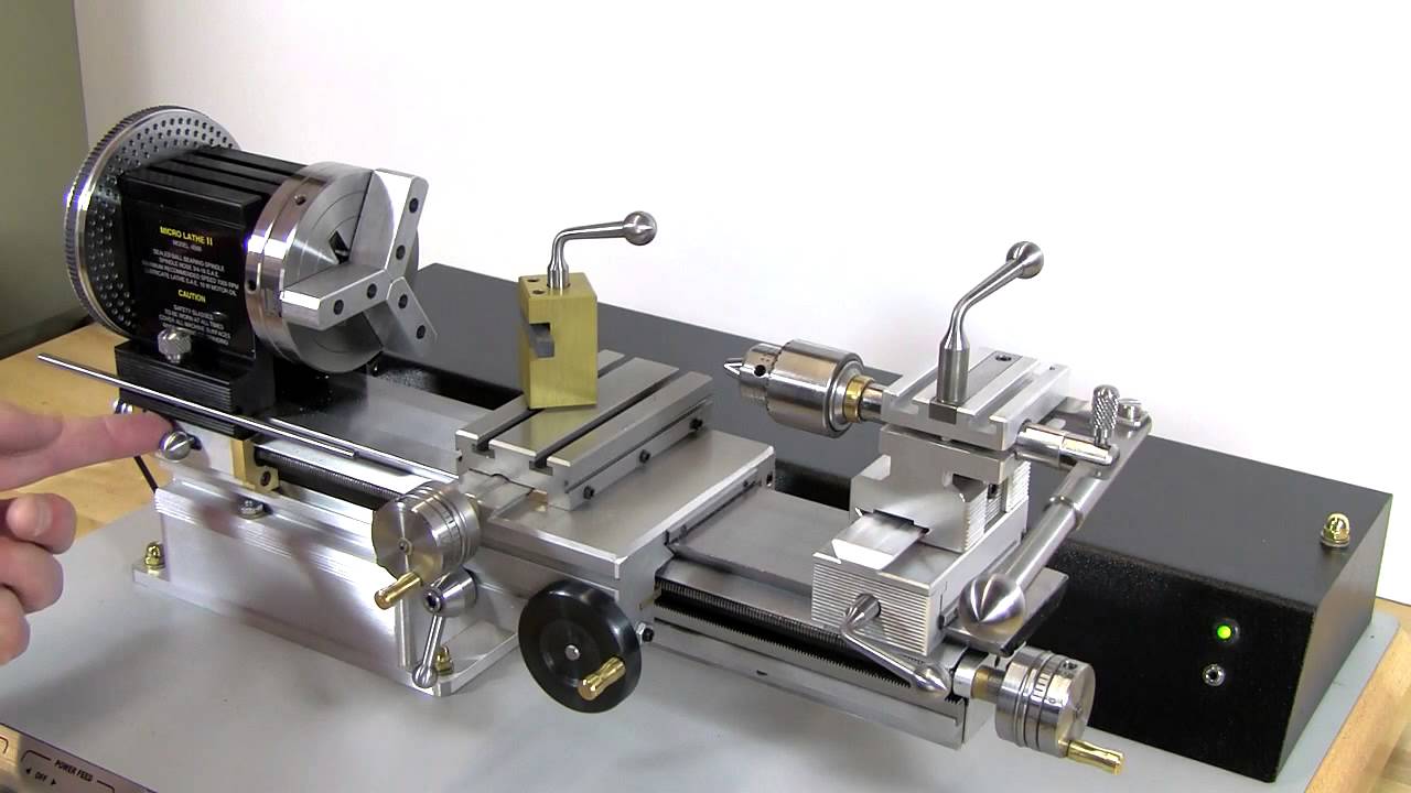 Custom Taig Lathe Power Feed