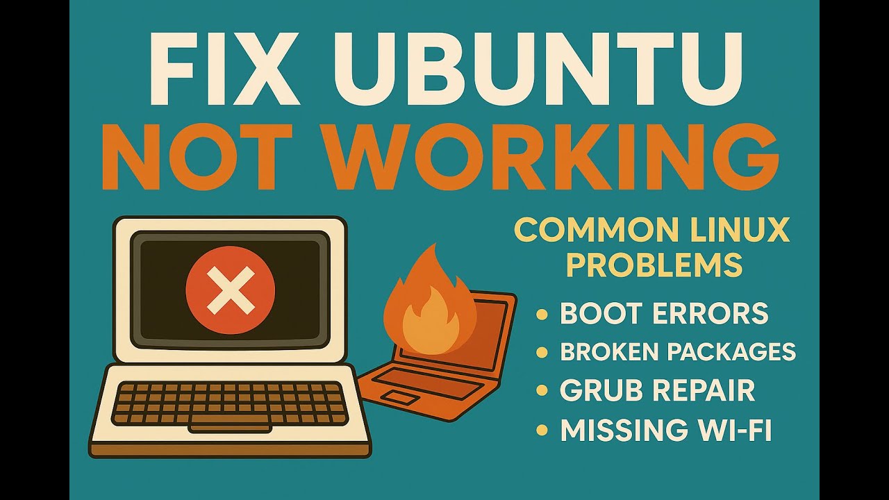 7. Fix Ubuntu Not Working &ndash; Common Linux Problems & Easy Solutions!