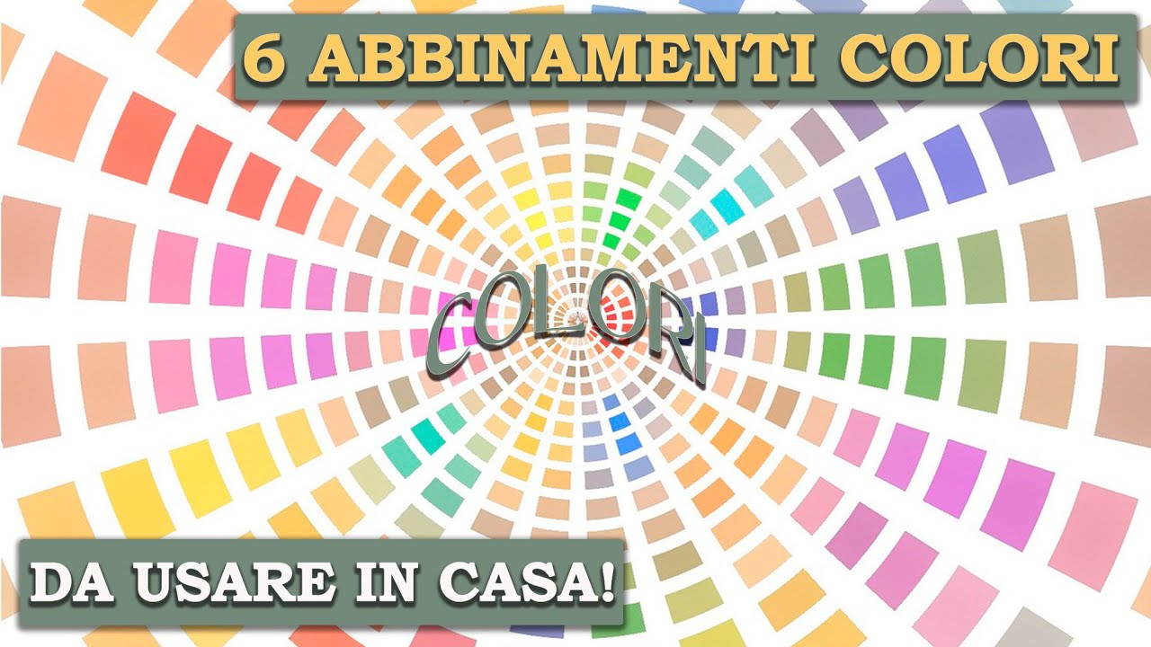 INTERIOR DESIGN COLORI - Come creare abbinamenti colori unici per la tua casa!