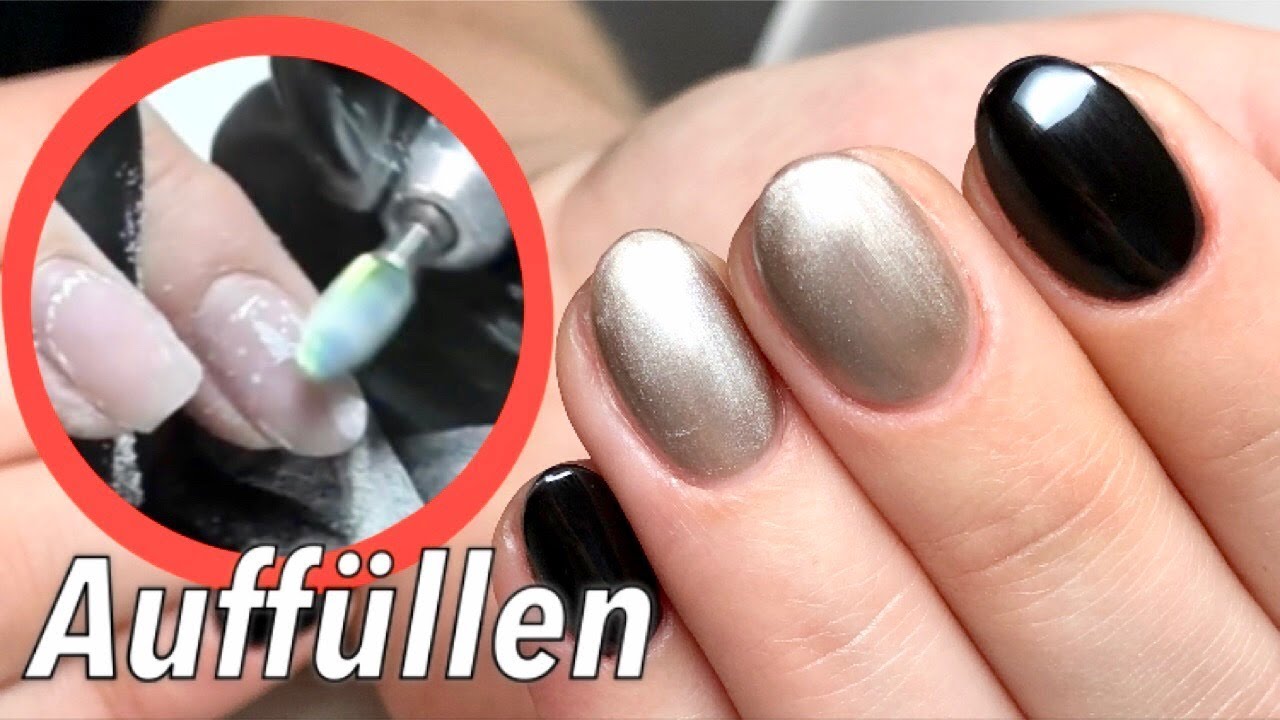 Gelnägel AUFFÜLLEN 🤔 Wie viel muss ich vorher abfräsen?