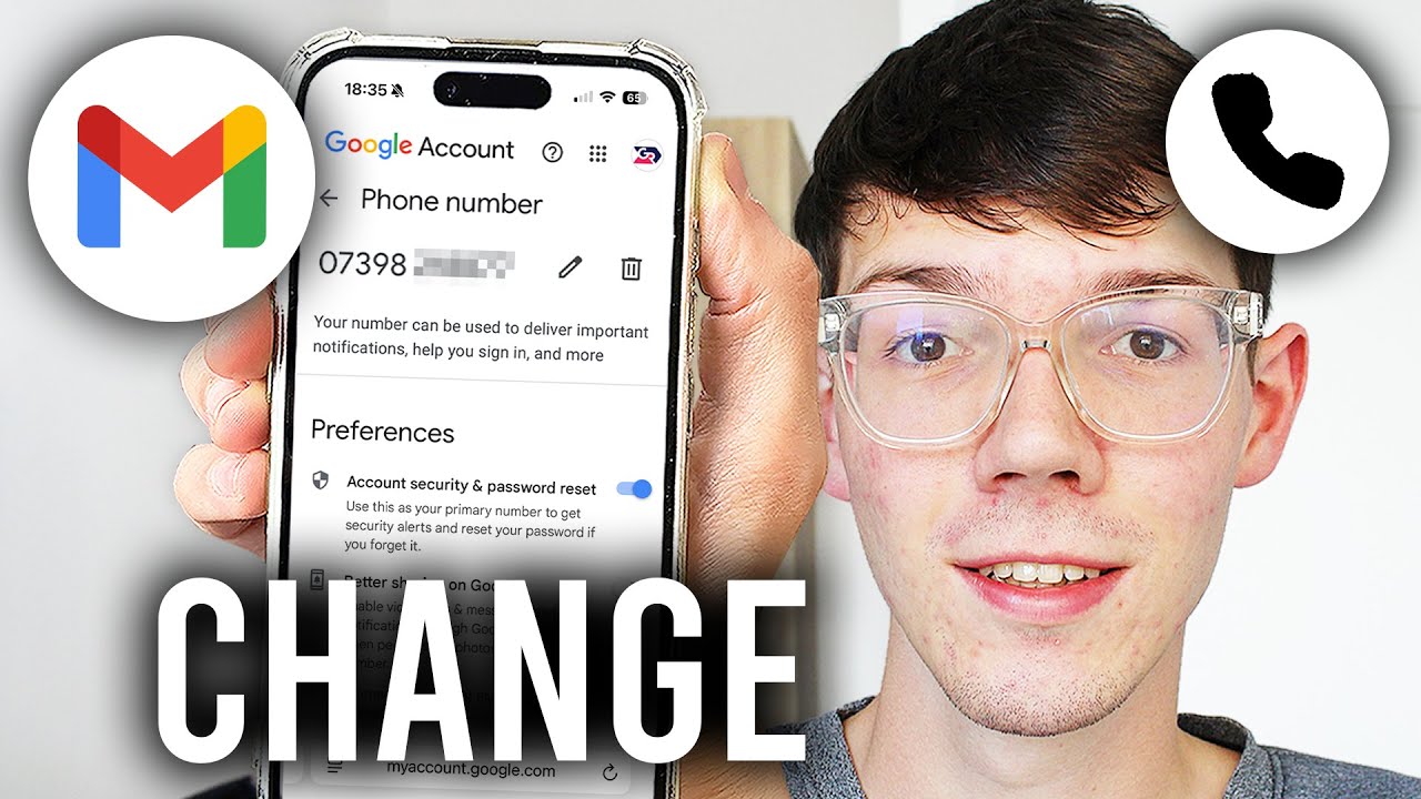 How To Change Gmail Phone Number In Mobile - Step By Step