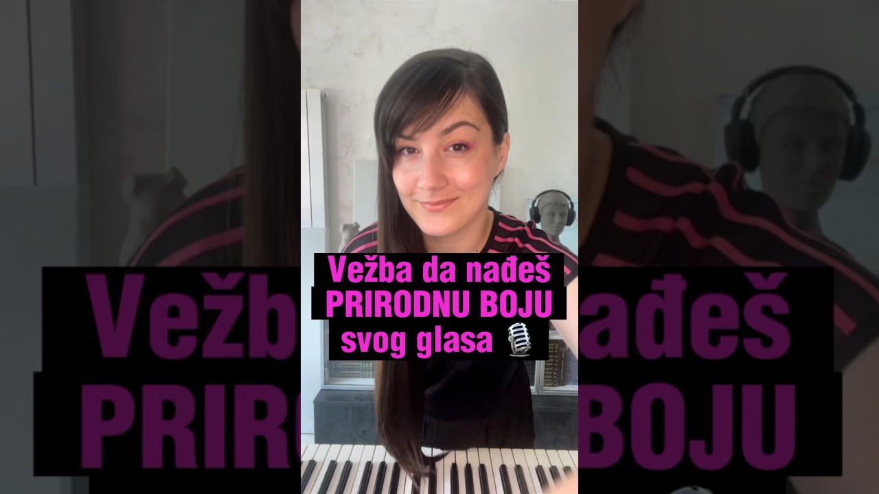 Vežba da pronađeš svoju boju glasa 🎙️ 