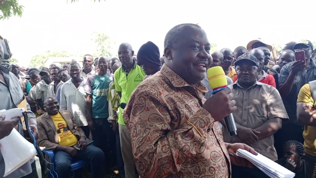 Hon Welikhe Peter Of Bubulo west MP asking for second term, promises to finish he started on 