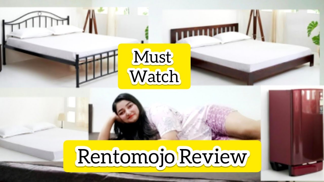 Rentomojo Furniture & Appliance Review | Full Information |Rentomojo Reviews | Rental Bed and Fridge