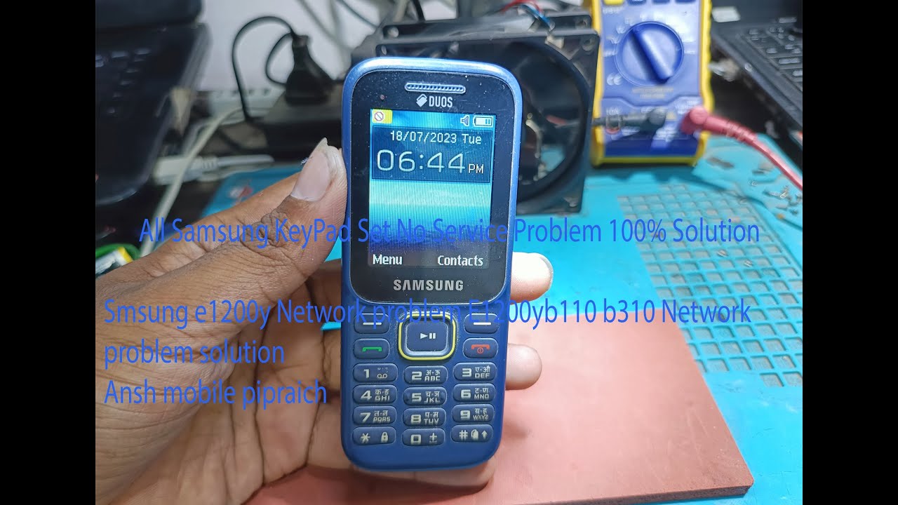 All Samsung KeyPad Set No Service Problem 100% Solution | E1200y SmB110, SmB310 ,SmB315 ,E1215,.
